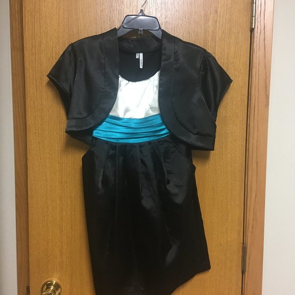 Speechless Dresses & Skirts - Speechless Short Dress with Studio Y Jacket